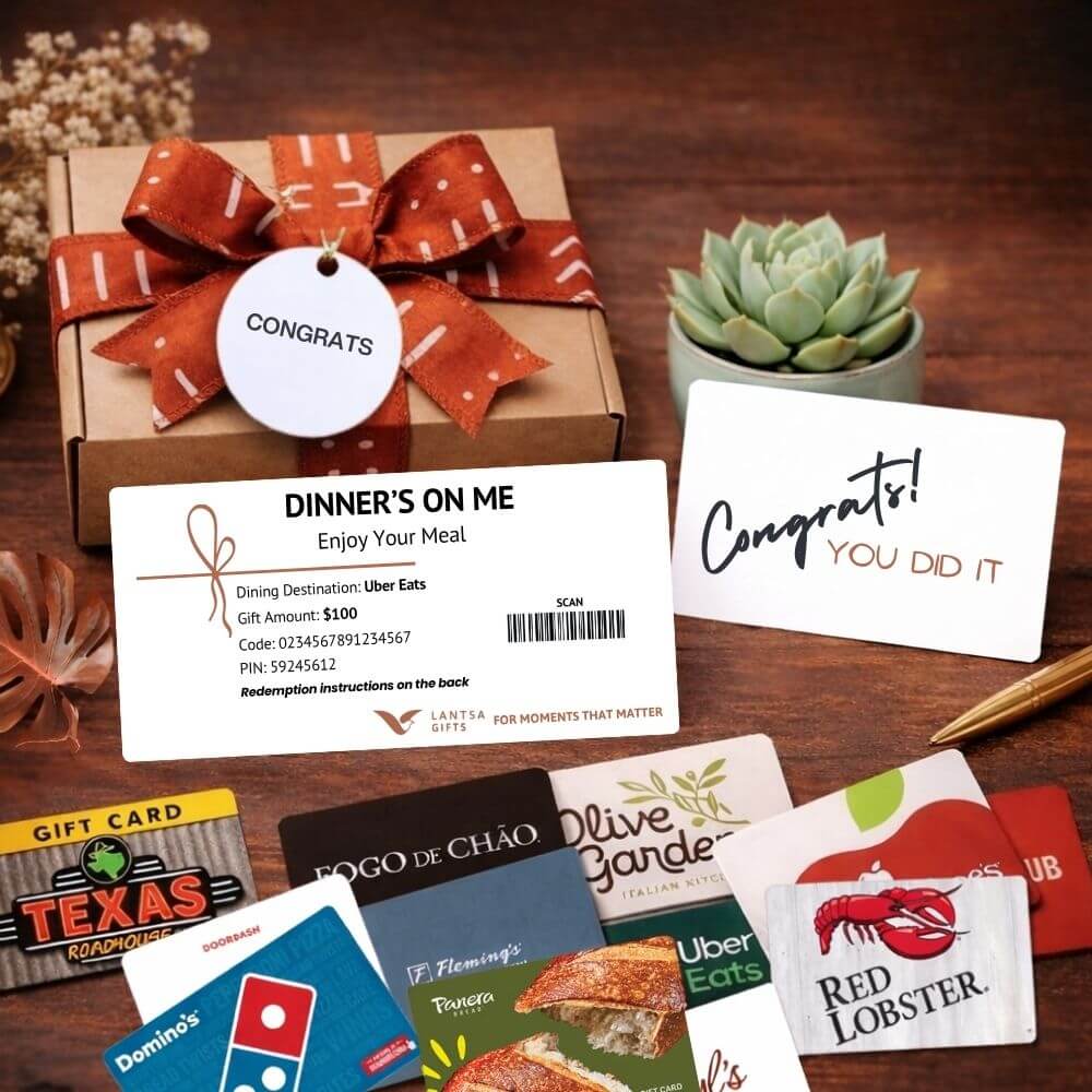 Graduate dining gift card