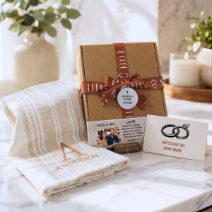 Personalized Wedding Gift Set Forever Keepsake
