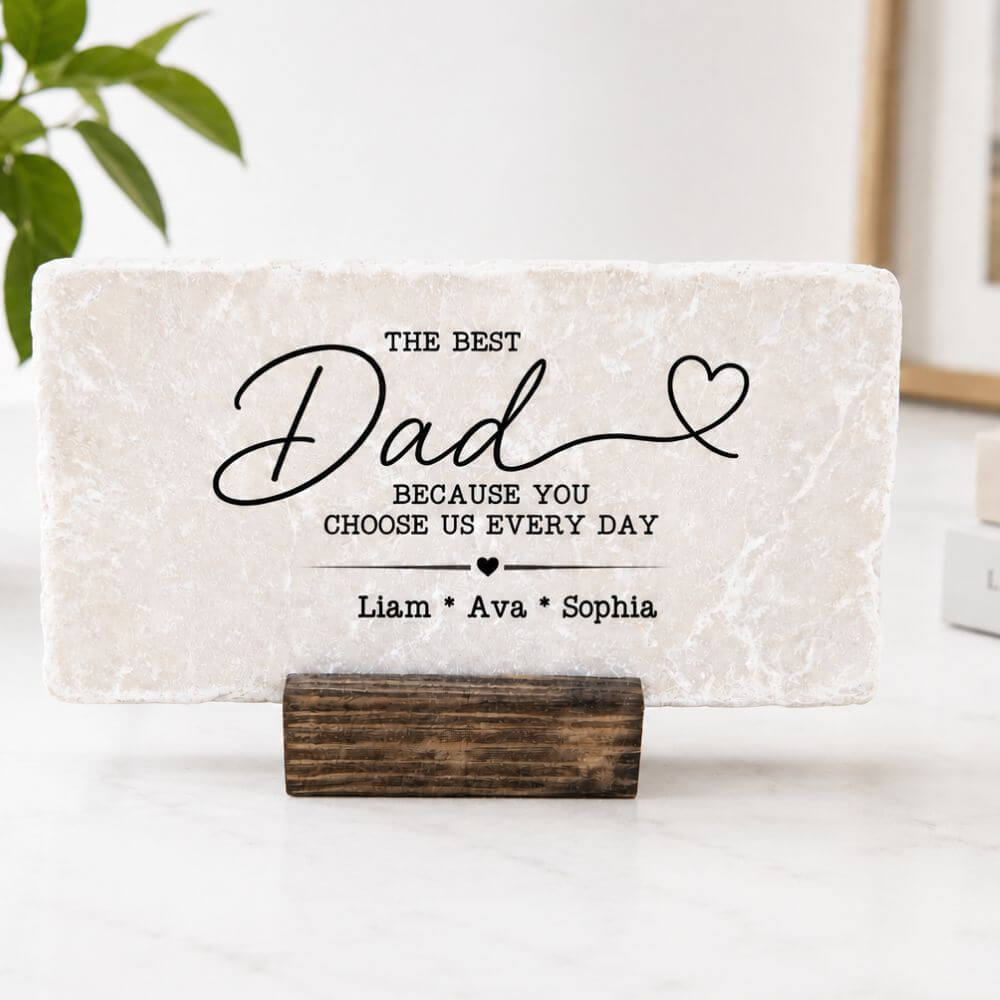 Dad Gift with Kids' Names