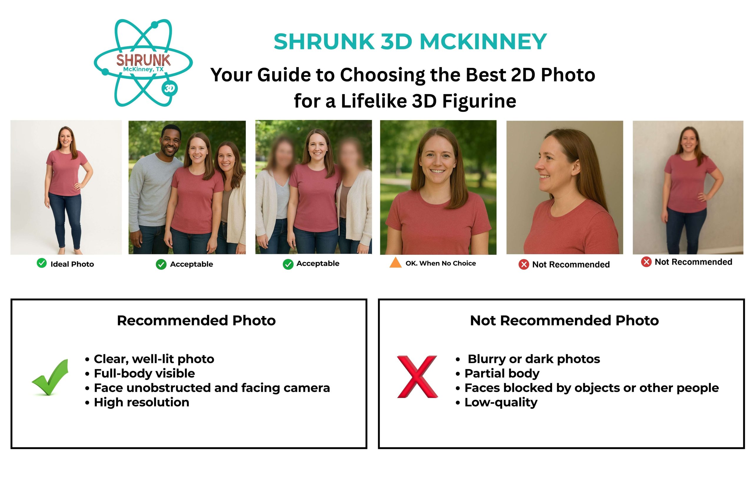 3D Figurine from Picture - Shrunk 3D McKinney, TX