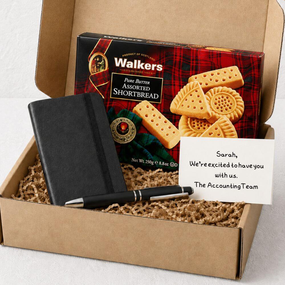 New hire personalized gift