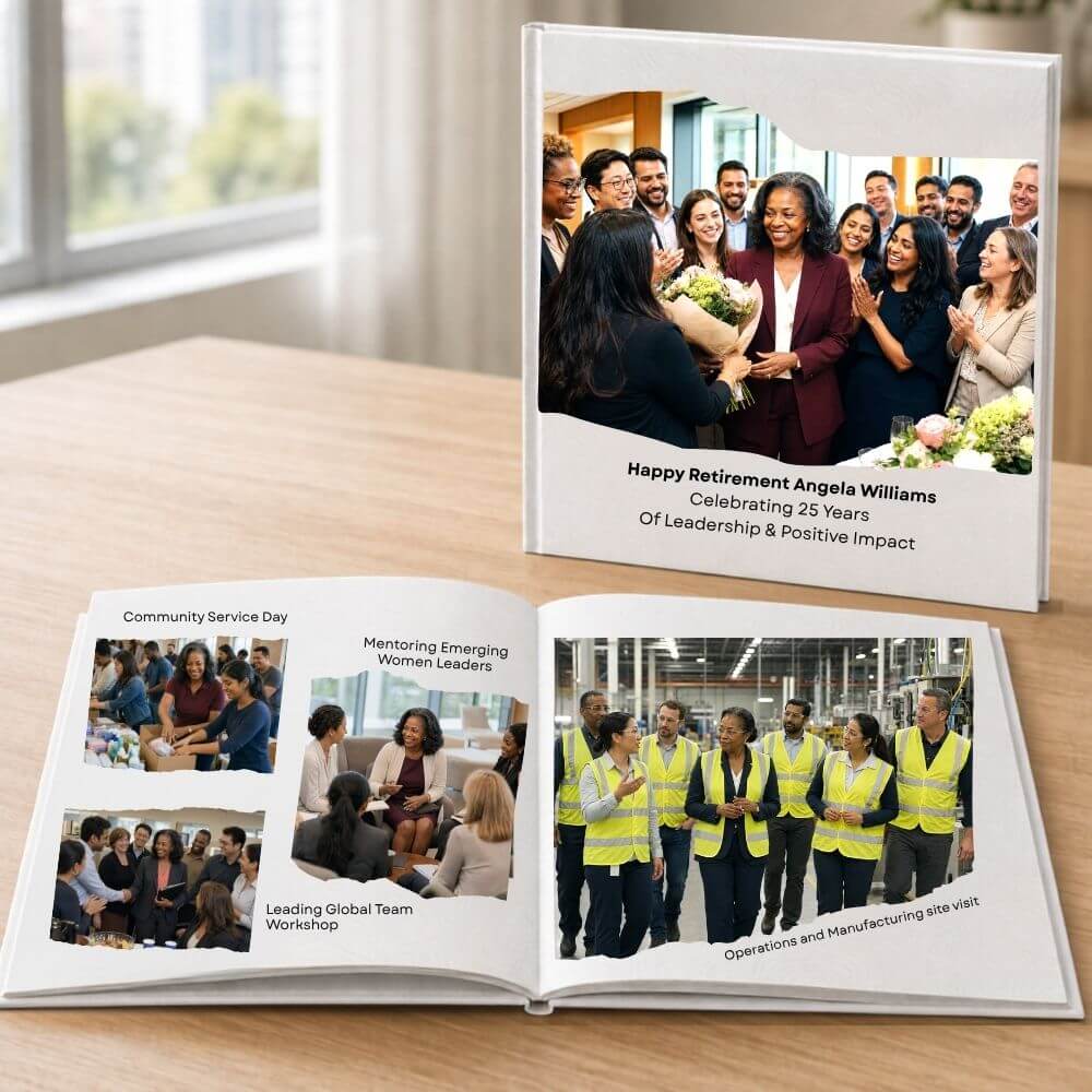 Retirement Gift Photo Book