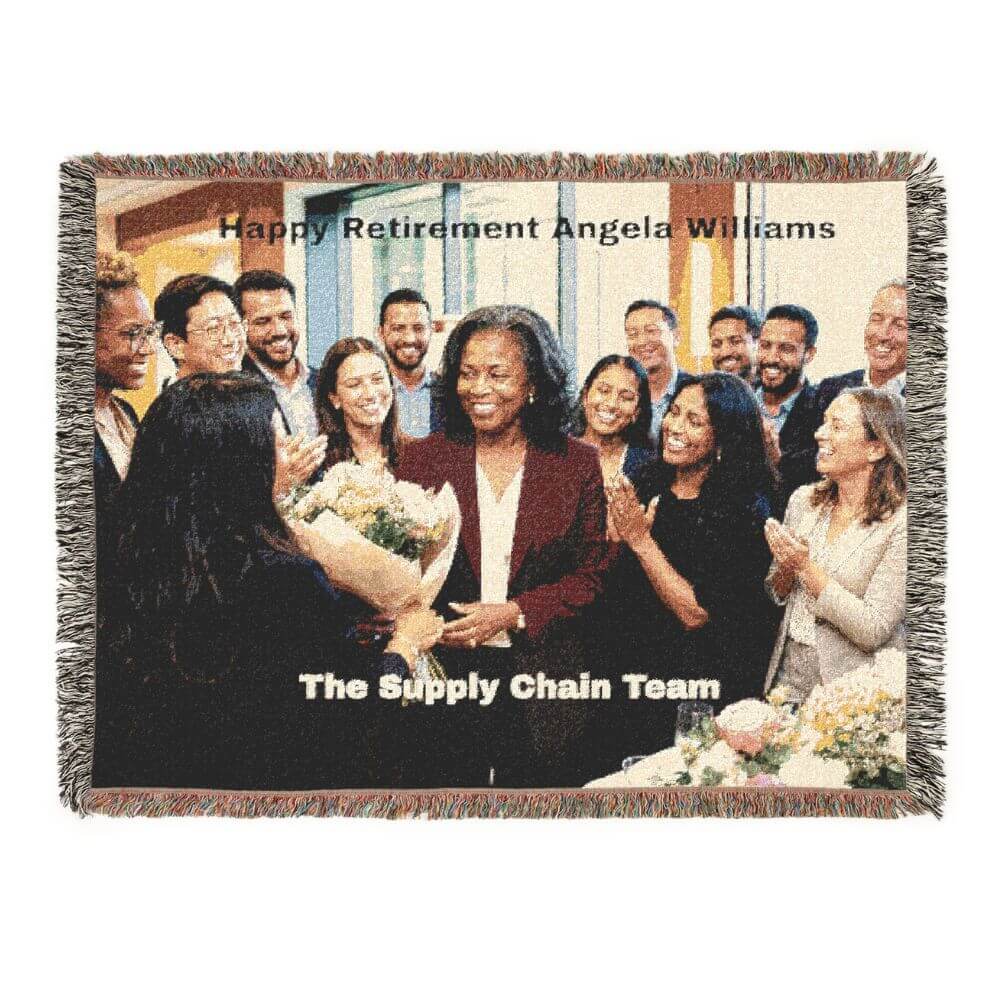 Personalized Woven Blanket